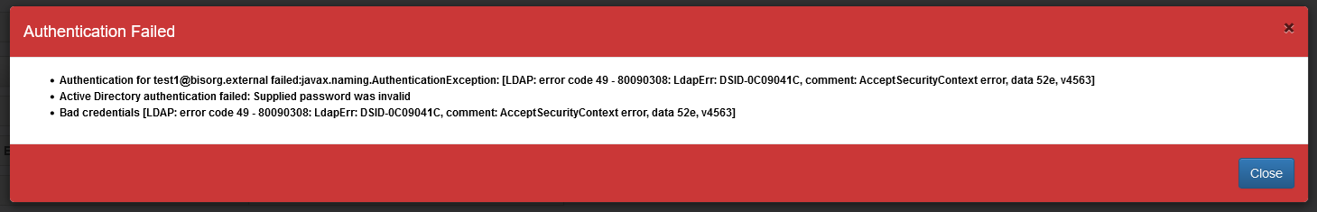 Authentication Set-up