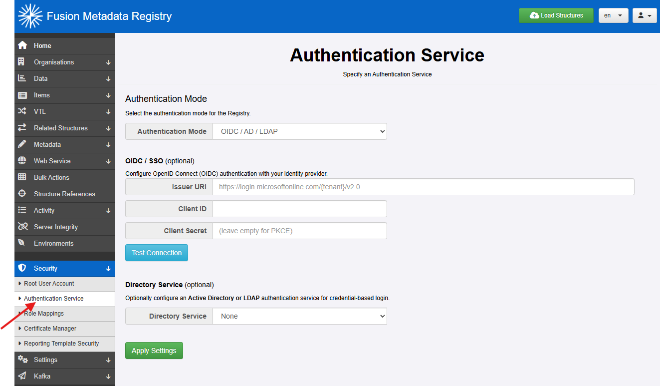 Authentication service
