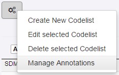Manage Annotations