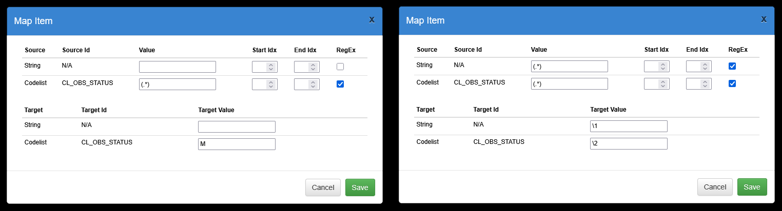 Mappings